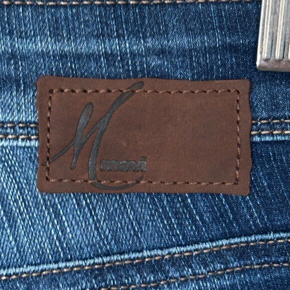 NEW Mavi Jeans‎ Molly Regular Rise Classic Boot Cut Dark Wash Boho Size 27 - Picture 8 of 12